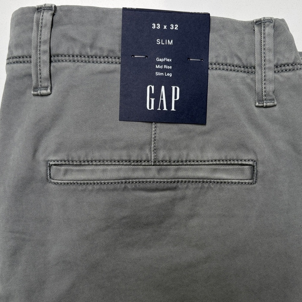 GAP Grey Slim Fit Trousers
